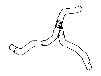 Toyota 87209-48140 Hose,  Heater Water,  Inlet