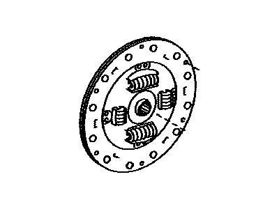 Toyota 31270-48020 Damper Assy,  Transmission Input