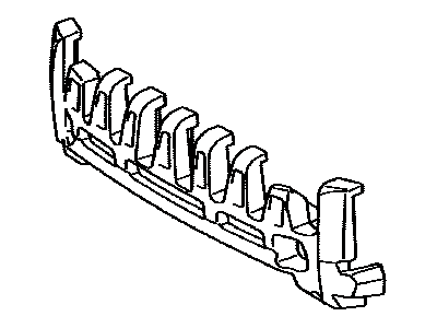 Toyota 52611-48090 Absorber,  Front Bumper Energy