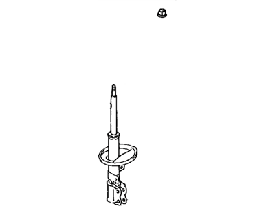 Toyota 48530-80572 Absorber Assembly, Shock, Rear Passenger Side