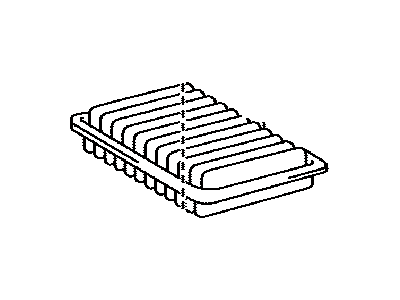 Toyota 17801-0H020 Element Sub-Assy,  Air Cleaner Filter