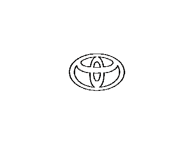 Toyota 75403-48010 Emblem,  Symbol