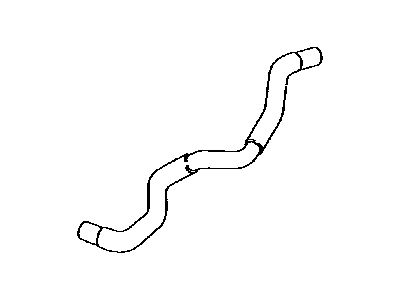 Toyota 87209-48150 Hose,  Heater Water,  Outlet