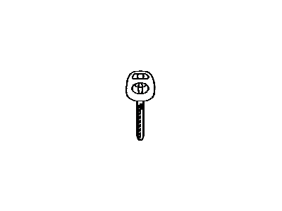 Toyota 90999-00200 Key,  Blank