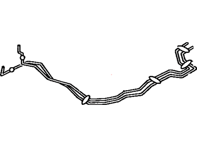 Toyota 77255-35570 Tube,  Fuel Return