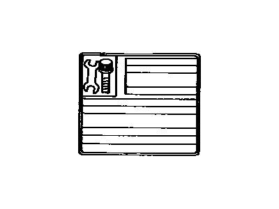 Toyota 11284-65011 Plate, Engine Bolt Information