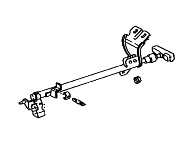 Toyota 46104-35010 Handle Sub-Assy,  Parking Brake Control