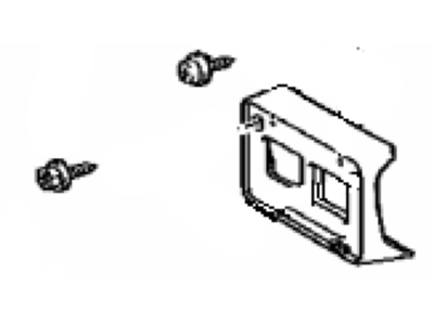 Toyota 75101-04010 Bracket,  Front License Plate