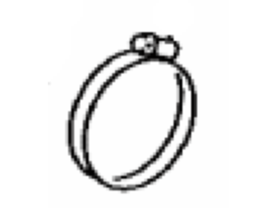 Toyota 90460-A0002 Clamp,  Hose(For Intake Air Resonator,  NO.3)