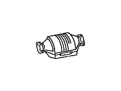 Toyota 18450-01090 Catalytic Converter Assembly