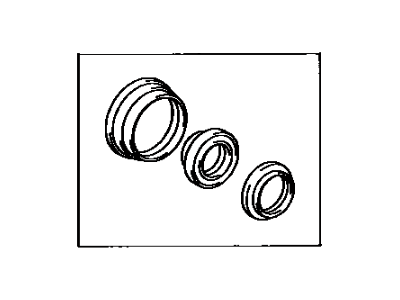 Toyota 04422-12050 Seal Kit, Front Axle Oil