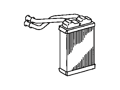 Toyota 87107-02041 Unit Sub-Assy, Heater Radiator