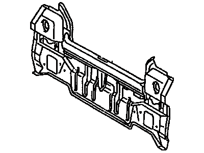 Toyota 58307-02050 Panel Sub-Assembly, Body Lower Back