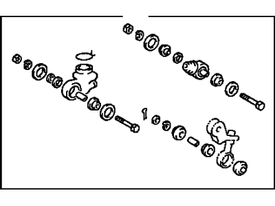 Toyota 04477-60040 Bush & Boot Kit,  Load Sensing Spring