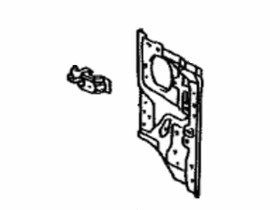 Toyota 53211-04901 Support, Radiator, RH