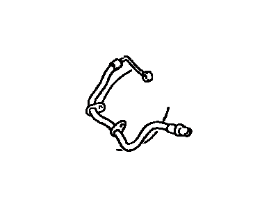 Toyota 90947-02785 Hose,  Flexible,  NO.1(For Front)