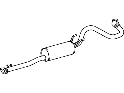 Toyota 17430-07091 Exhaust Tail Pipe Assembly