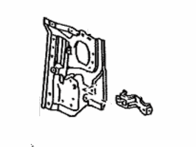 Toyota 53212-04903 Support,  Radiator,  LH