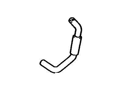 Toyota 16261-42010 Hose,  Water By-Pass,  NO.1