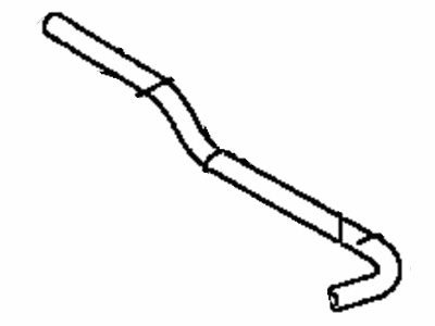 Toyota 23826-21040 Hose, Fuel Vapor Feed