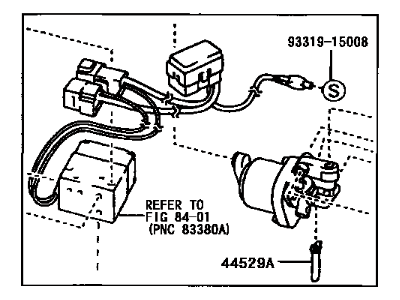 Toyota 47906-47010 Pump Assy,  Brake Booster