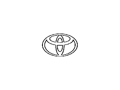 Toyota 75403-07010 Emblem,  Symbol