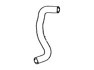 Toyota 16572-0P281 Hose,  Radiator,  NO.2