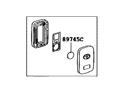 Toyota 89904-0E120 Transmitter Sub-Assembly