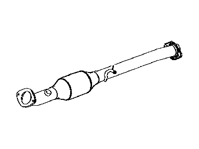 Toyota 17420-0P481 Pipe Assy,  Exhaust,  Center