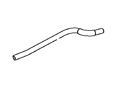 Toyota 16264-36010 Hose,  Water By-Pass,  NO.2