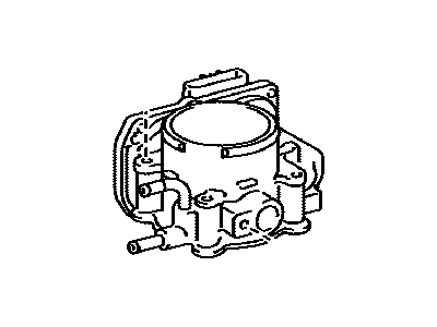 Toyota 22030-25010 Body Assy,  Throttle W/Throttle Position Sensor