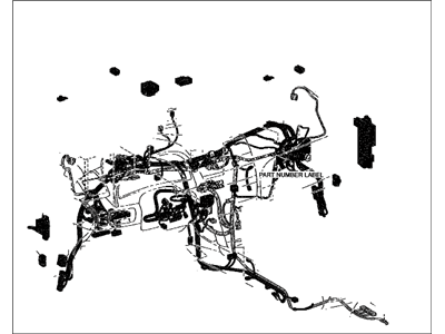 Toyota 82141-33J51 Wire, Instrument Panel