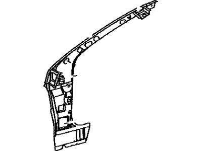 Toyota 61101-33120 Panel Sub-Assembly, Cowl Side, Passenger Side