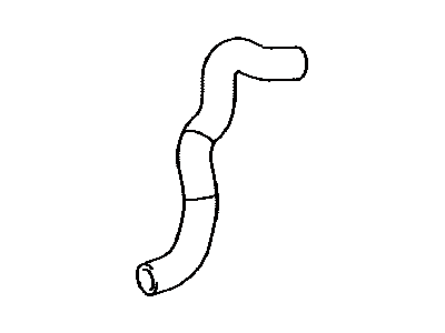 Toyota 16572-28170 Hose,  Radiator,  NO.2