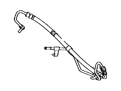 Toyota 44410-06140 Tube Assy, Pressure Feed