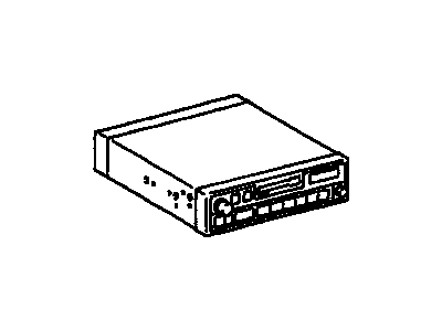 Toyota 86120-14771 Receiver Assembly, Radio