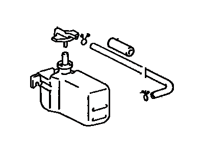 Toyota 16470-20030 Tank Assy,  Radiator Reserve