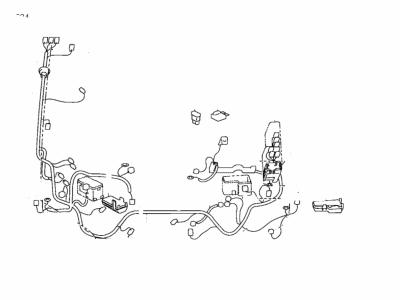 Toyota 82115-33130 Wire, Engine Room Main