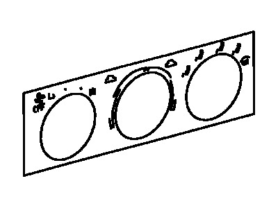 Toyota 81942-06061 Sheet,  Heater Control Name,  NO.1