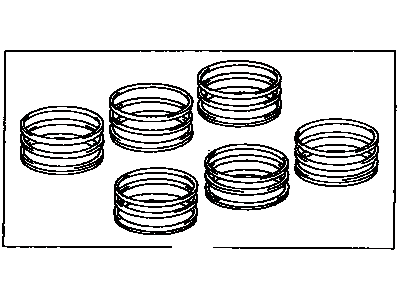 Toyota 13013-74290 Ring Set,  Piston