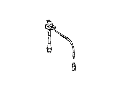 Toyota 90919-15549 Cord,  Spark Plug Resistive,  NO.4