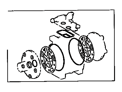 Toyota 88335-12030 Gasket Kit, Overhaul, Passenger Side