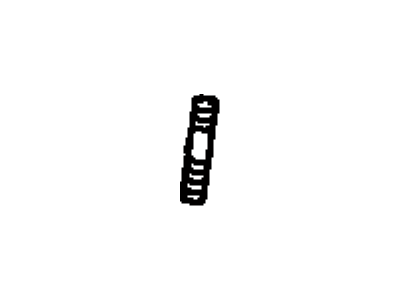 Toyota 90116-10058 Bolt,  Stud(For Manifold To Exhaust Pipe)