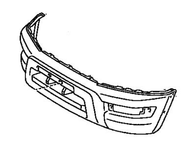 Toyota 52119-42120-B0 Cover,  Front Bumper