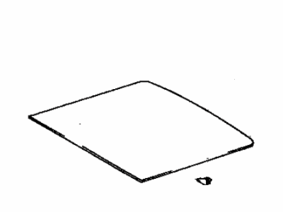 Toyota 58571-42010-B1 Carpet Assembly, Rear Floor