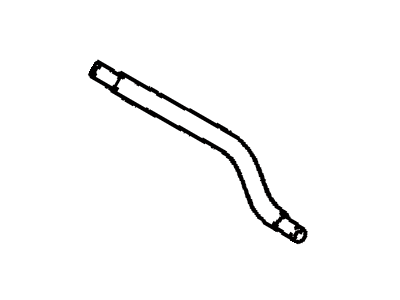 Toyota 16283-74050 Hose,  Water By-Pass,  NO.1