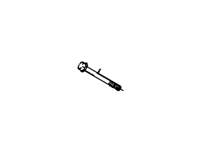 Toyota 90119-08299 Bolt, w/Washer