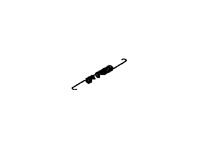 Toyota 90506-26014 Spring,  Tension(For Rear Brake Shoe Return)