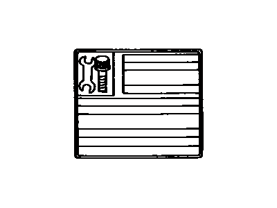 Toyota 11284-65011 Plate,  Engine Bolt Information