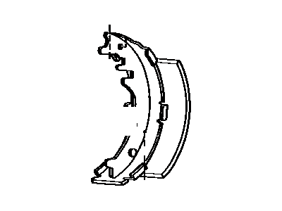 Toyota 90508-20261 Spring,  Tension(For Rear Brake Automatic Adjust Lever)